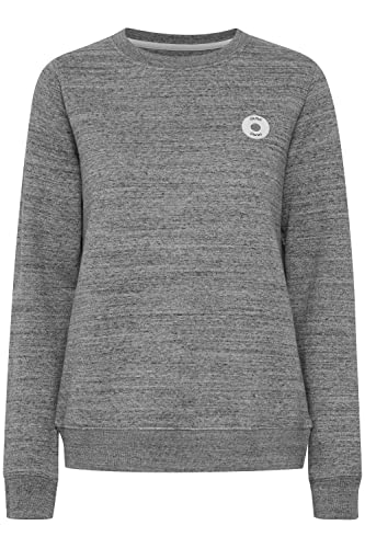 OXMO Hella Damen Sweatshirt Pullover Sweater, Größe:XXL, Farbe:Pewter Melange (1852031) von OXMO