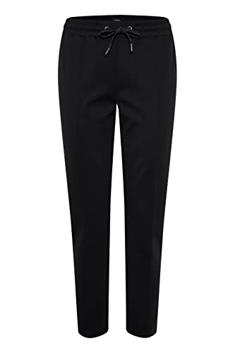 OXMO Hellas Damen Sweathose Sweatpants Relaxhose Regular Fit, Größe:M, Farbe:Black (194007) von OXMO