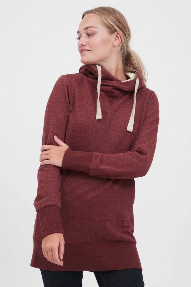 OXMO Kapuzensweatshirt OXJenny lang geschnittenes Kapuzensweatshirt von OXMO