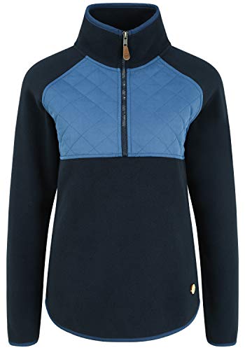 OXMO Malita Damen Fleecejacke Sweatjacke Jacke, Größe:XL, Farbe:Insignia Blue (194010) von OXMO