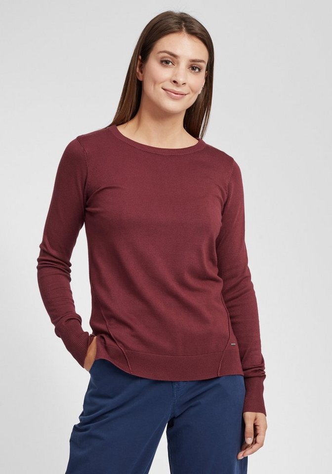 OXMO Strickpullover OXWinova Pullover in Feinstrick Optik von OXMO