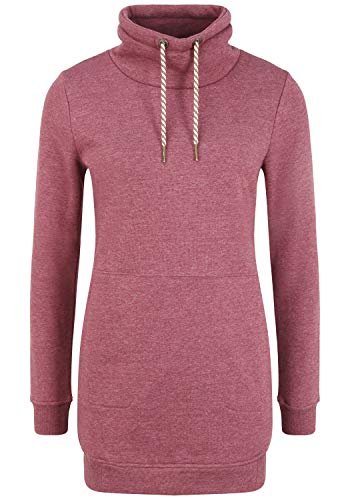 OXMO Vilma Damen Sweatshirt Pullover Sweater, Größe:XS, Farbe:Wine RED M (798985) von OXMO