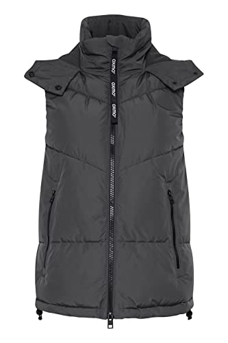 OXMO BY OX Damen Weste Steppweste Outdoor Weste hochabschließender Kragen warm gefüttert von OXMO