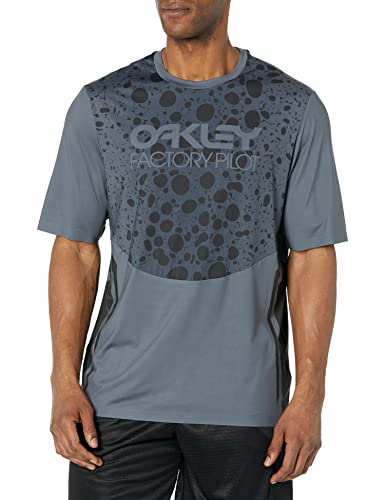 Oakley Damen Maven Rc Kurzarmtrikot T-Shirt, Schwarzer Frosch, Large von Oakley