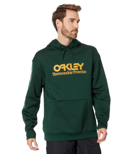 Oakley Rider Long 2.0 Hoodie, Hunter Green/Amber Yellow, X-Small von Oakley