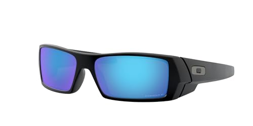 Ray-Ban Herren 0OO9014 Sonnenbrille, Blau (Matte Black), 60 von Oakley