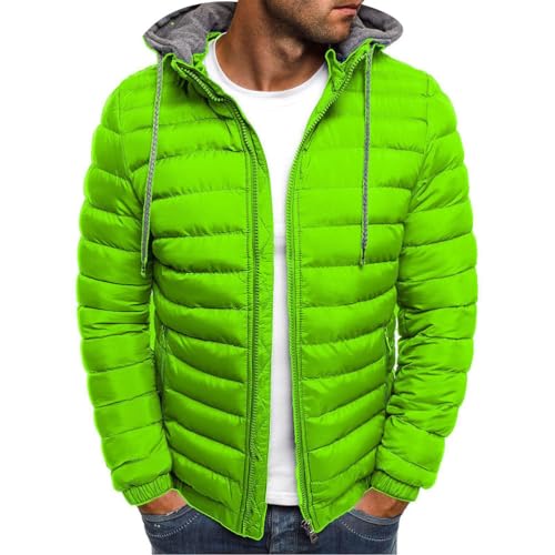 Oanviso Herren Winterjacke Herren Daunenjacke mit Reißverschluss Casual Übergangsjacke Puffer Jacke Leichte Steppjacke Daunenmantel Blouson Kurze Mantel Sweatjacke A Hellgrün M Oanviso Herren Winterjacke Herren Daunenjacke mit Reißverschluss Casual Übergangsjacke Puffer Jacke Leichte Steppjacke Daunenmantel Blouson Kurze Mantel Sweatjacke A Hellgrün M von Oanviso