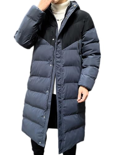 Oanviso Herren Winterjacke Lange Daunenjacke Warm Parka Jacke mit Kapuze Steppjacke Vintage Wintermantel Casual Daunenmantel Mode Oberbekleidung Outdoorjacke D Marine XL Oanviso Herren Winterjacke Lange Daunenjacke Warm Parka Jacke mit Kapuze Steppjacke Vintage Wintermantel Casual Daunenmantel Mode Oberbekleidung Outdoorjacke D Marine XL von Oanviso