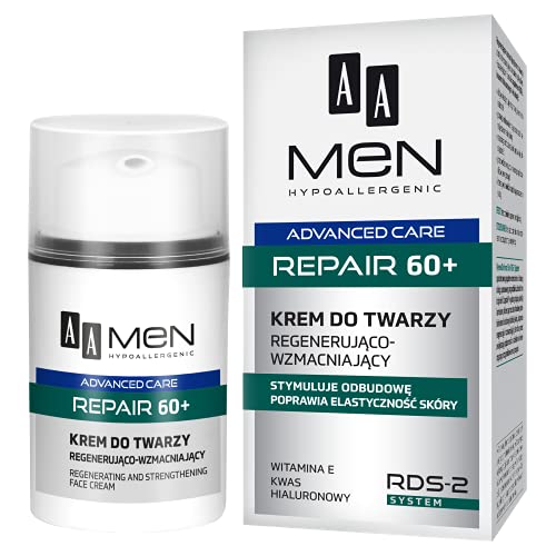 AA Men Advanced Care Repair 60+ Gesichtscreme regenerier-verstärkend 50ml von AA