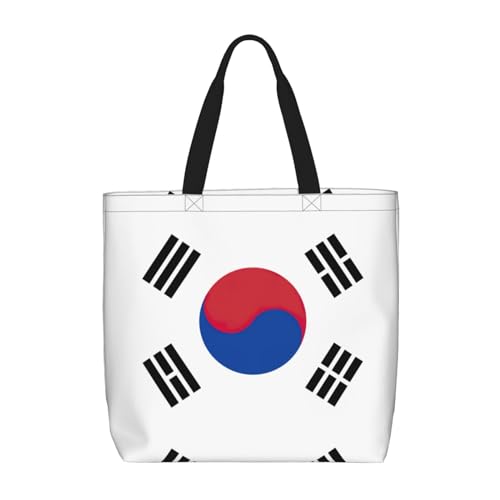 OdDdot Hobo-Tasche mit Flagge der Republik Korea, Umhängetasche für Damen, große Kapazität, Mama-Tasche, Schultertasche, Flagge der Republik Korea, Einheitsgröße von OdDdot