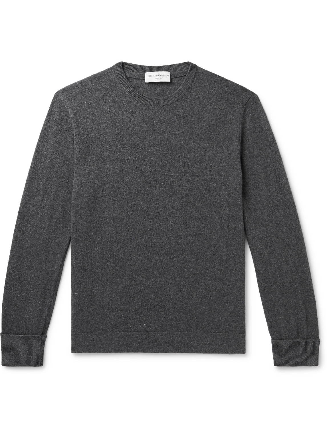 Officine Générale - Nina Mélange Cashmere Sweater - Men - Gray - S von Officine Générale