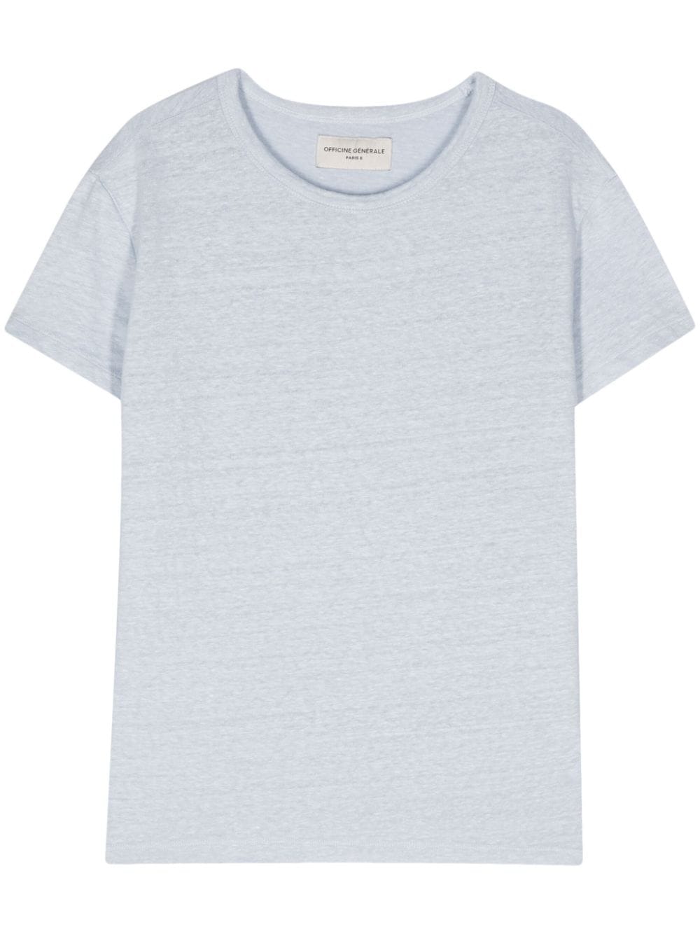 Officine Generale T-Shirt mit Rundhalsausschnitt - Blau von Officine Generale