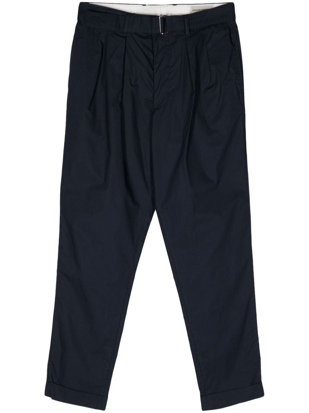 Officine Generale Tapered-Hose mit Bundfalten - Blau von Officine Generale