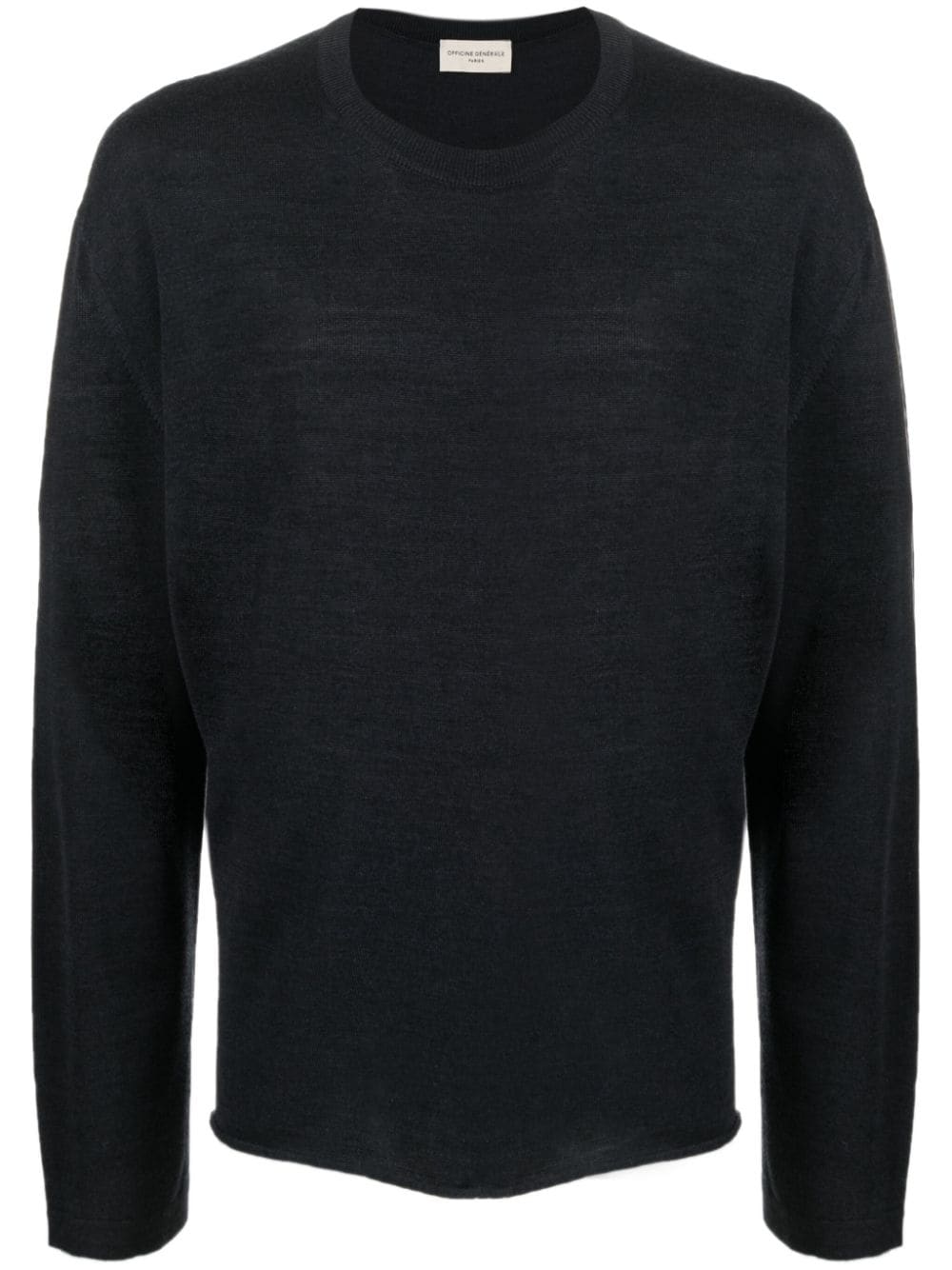 Officine Generale Pullover mit rundem Ausschnitt - Blau von Officine Generale