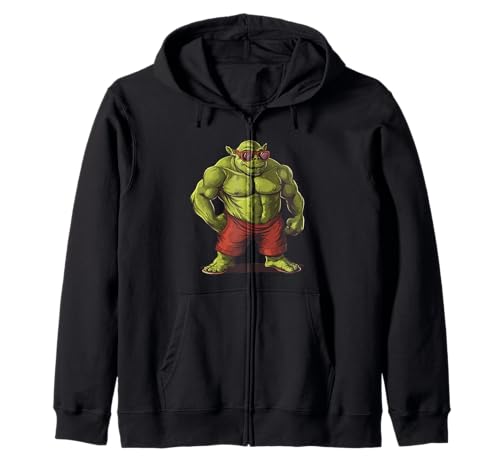 Big Oger mit Sonnenbrille für Erwachsene und Kinder Kapuzenjacke Big Oger mit Sonnenbrille für Erwachsene und Kinder Kapuzenjacke von Ogre Outfit