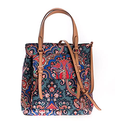 Oilily Paisley City Handbag Royal Blue von Oilily