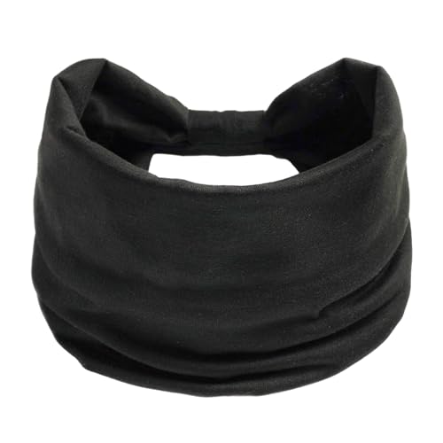 Breites einfarbiges Gesichtshaarband, weich, Sport, Yoga, Stirnband für Damen, Mädchen, Make-up, Dusche, Haar-Accessoires, elastische Stirnbänder für Frauen, elastische Stirnbänder für Mädchen, von Oilmal