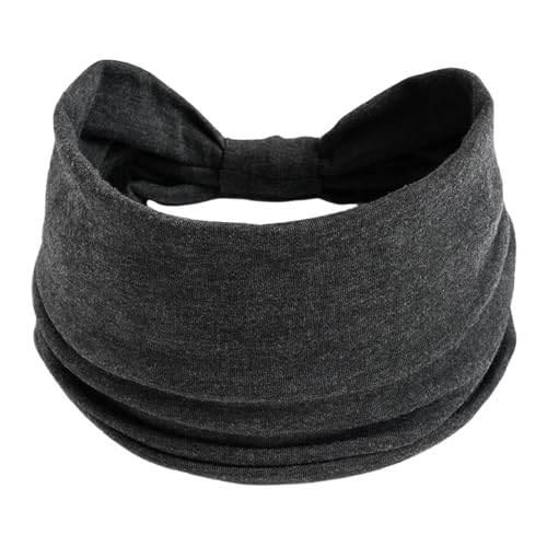 Breites einfarbiges Gesichtshaarband, weich, Sport, Yoga, Stirnband für Damen, Mädchen, Make-up, Dusche, Haar-Accessoires, elastische Stirnbänder für Frauen, elastische Stirnbänder für Mädchen, von Oilmal