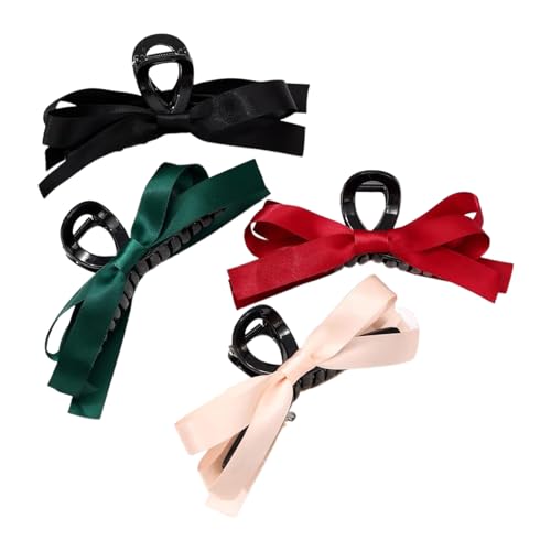 Oilmal Frauen Haar Bogen Krawatten Haar Clips Schmetterling Bogen Haarnadel Mädchen Haar Zubehör Für Damen Bowknot Haarnadeln Bunte Haar Clips von Oilmal