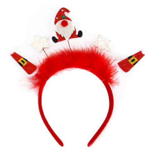 Oilmal Rentier-Stirnbänder, Weihnachts-Haarbänder, Cosplay, Haarreifen, Stirnbänder, Festival, Party, Haarschmuck für Mädchen, Weihnachten, Stirnbänder für Damen, Mädchen, Erwachsene, Kinder von Oilmal