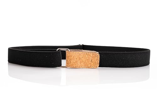 Olata Kindergürtel mit Bequemer Gummizug und verstellbarer Holzoptik Klettverschluss – Gürtel Kinder 5 bis 12 Jahre. Schwarz Olata Kindergürtel mit Bequemer Gummizug und verstellbarer Holzoptik Klettverschluss – Gürtel Kinder 5 bis 12 Jahre. Schwarz von Olata