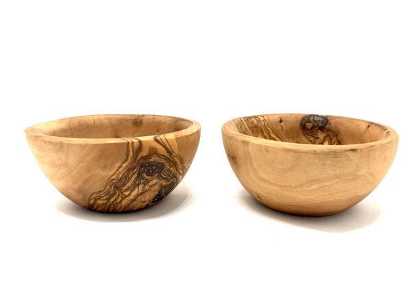 Olivenholz erleben Tapas Schale rund Ø 12 cm aus Olivenholz Olivenholz erleben Tapas Schale rund Ø 12 cm aus Olivenholz von Olivenholz erleben
