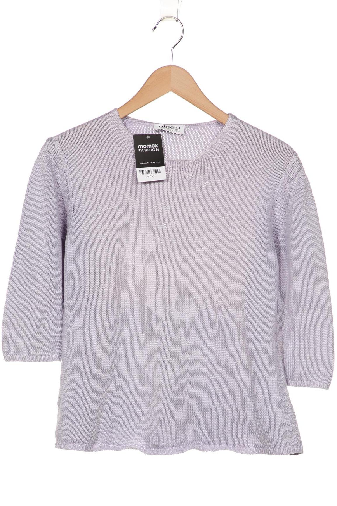 Olsen Damen Pullover, flieder, Gr. 36 von Olsen