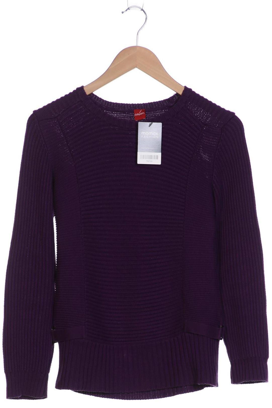 Olsen Damen Pullover, flieder, Gr. 36 von Olsen