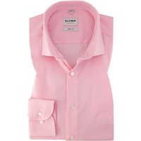 OLYMP Herren Hemd rosa Baumwoll-Stretch von Olymp