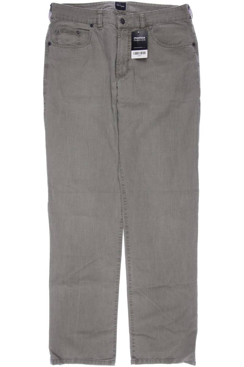 Olymp Herren Jeans, beige, Gr. 54 von Olymp