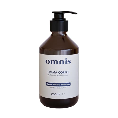 Omnis Körpercreme für Herren, ideal für Männer 40+, mit Kollagen und Hyaluronsäure, feuchtigkeitsspendend und straffend, für Straffung und Elastizität, Anti-Aging-Effekt, hergestellt in Italien Omnis Körpercreme für Herren, ideal für Männer 40+, mit Kollagen und Hyaluronsäure, feuchtigkeitsspendend und straffend, für Straffung und Elastizität, Anti-Aging-Effekt, hergestellt in Italien von Omnis Uomo