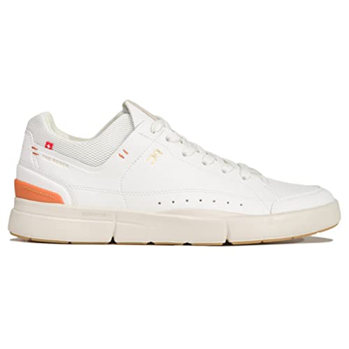 On Damen The Roger Centre Court Synthetic Leather White Sienna Trainer 39 EU von On