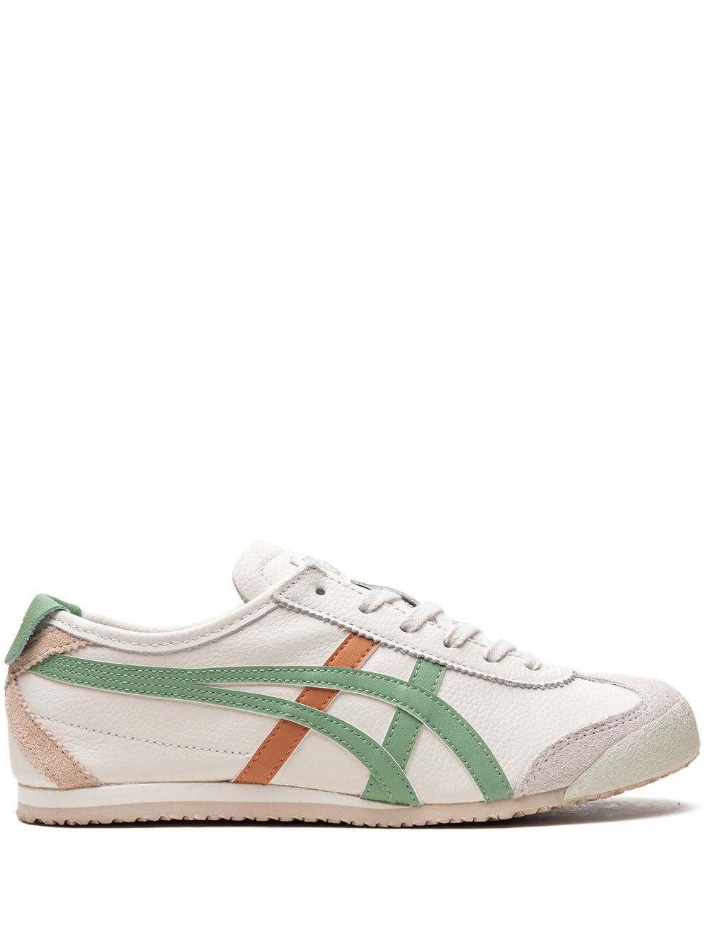 Onitsuka Tiger Mexico 66 "Cream/Green/Orange" Sneakers - Weiß von Onitsuka Tiger