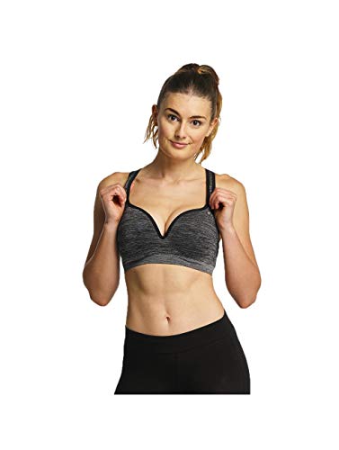 Only Play Damen Onpmartine Seamless Bra Opus Sport BH, Black 1, S EU von ONLY