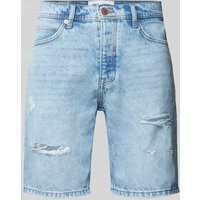 Only & Sons Regular Fit Jeansshorts im Destroyed-Look Modell 'EDGE' in Hellblau, Größe L von Only & Sons