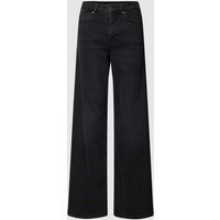 Only Bootcut Jeans im 5-Pocket-Design Modell 'MADISON BLUSH' in Black, Größe S/32 von Only