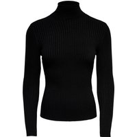 Only Damen Langarm Rollkragen Pullover Strick ONLKAROL von Only