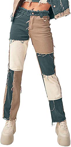 Onsoyours Damen Jeanshose Lang Stretch Skinny Jeanshose Elegant Bootcut Schlaghose High Waist Weites Bein Denim Hose Schlagjeans A Grün XL Onsoyours Damen Jeanshose Lang Stretch Skinny Jeanshose Elegant Bootcut Schlaghose High Waist Weites Bein Denim Hose Schlagjeans A Grün XL von Onsoyours