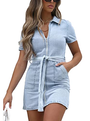 Onsoyours Kleid Damen Sommerkleid Freizeitkleid Shirtkleid T-Shirt Bluse Tunika Kurzarm Leger Langes Locker Kleider Cocktailkleid Z2 Hellblau M Onsoyours Kleid Damen Sommerkleid Freizeitkleid Shirtkleid T-Shirt Bluse Tunika Kurzarm Leger Langes Locker Kleider Cocktailkleid Z2 Hellblau M von Onsoyours