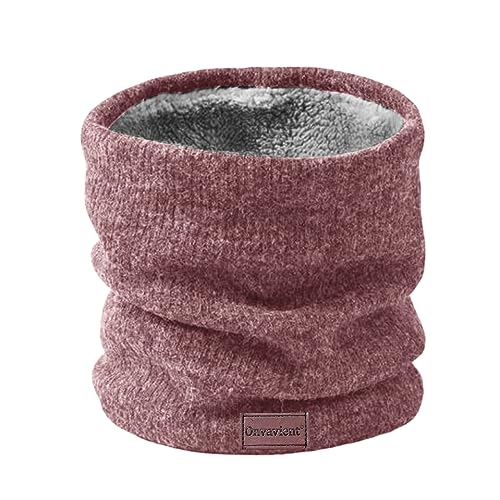 Onvavient Schal Herren Winter, Winter Halsschlauch Ski, Schlauchschal Halstuch Halswärmer Gesichtsschal Fleece Loop Schal Männer Frauen Warm Dick Loopschal Nackenwärmer von Onvavient