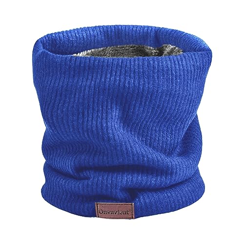 Onvavient Schal Herren Winter, Winter Halsschlauch Ski, Schlauchschal Halstuch Halswärmer Gesichtsschal Fleece Loop Schal Männer Frauen Warm Dick Loopschal Nackenwärmer von Onvavient