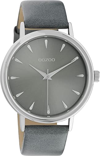 Oozoo Timepieces Damen Uhr - Armbanduhr Damen mit 20mm Lederarmband - Analog Damenuhr in rund C10828 von Oozoo