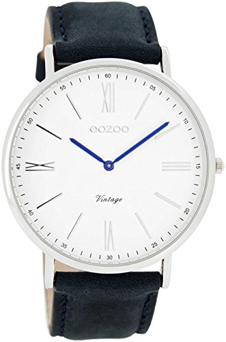 Oozoo Damen Analog Quarz Uhr mit Leder Armband C7343 von Oozoo