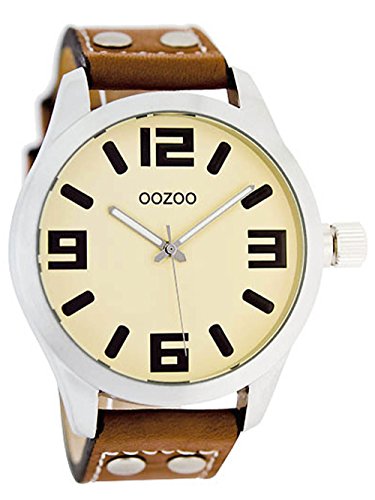 Oozoo JR152 Damen-Armbanduhr mit Lederband von Oozoo