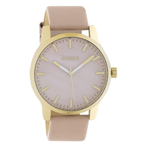 Oozoo Timepieces Damen Uhr - Armbanduhr Damen mit 20mm Lederarmband - Analog Damenuhr in rund C10727 von Oozoo