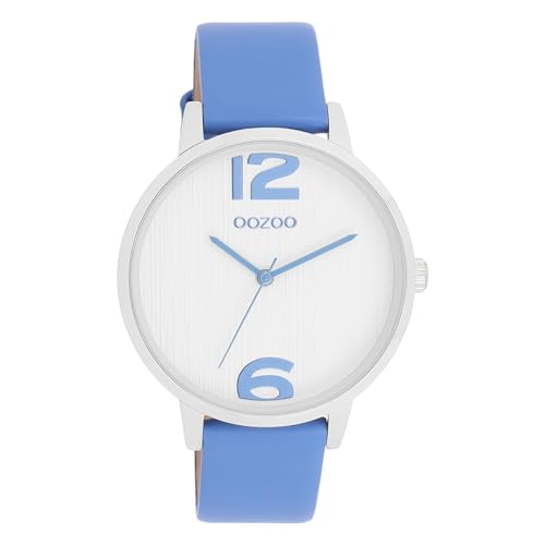 Oozoo Timepieces Damen Uhr | Armbanduhr Damen mit Lederarmband | Hochwertige Uhr für Frauen | Edle Analog Damenuhr in rund C11235 von Oozoo