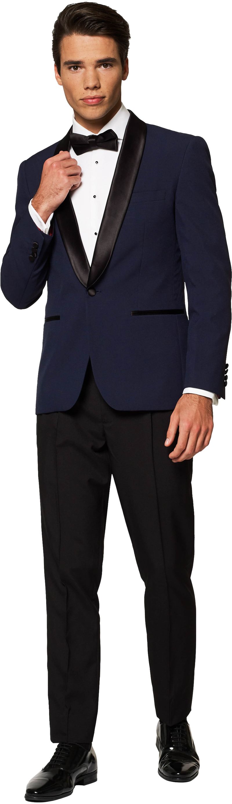 OppoSuits Anzug Midnight Blue - Größe 58 von OppoSuits
