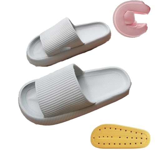 Orthoslipper Original, Hausschuhe Mit Dicken Sohlen Für Paare, Bequeme Hausschuhe Mit Weicher Sohle (F, Erwachsene, 36, Numerisch (von/bis), EU Schuhgrößensystem, 37, M) von Ordaba