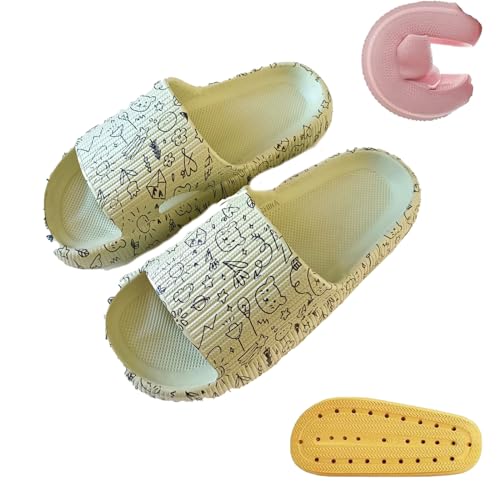 Orthoslipper Original, Hausschuhe Mit Dicken Sohlen Für Paare, Bequeme Hausschuhe Mit Weicher Sohle (O, Erwachsene, 36, Numerisch (von/bis), EU Schuhgrößensystem, 37, M) von Ordaba