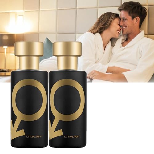 2 Stücke Romance Heromon Parfum 50ml Männer Pheromon Parfum Eau de Parfum Steigern Ihr Eigenes Potenzial Herren Parfüm, Das Frauen Anzieht Must-have Artefakt Fürs Dating Langanhaltendes Und Frisches von Orgrul